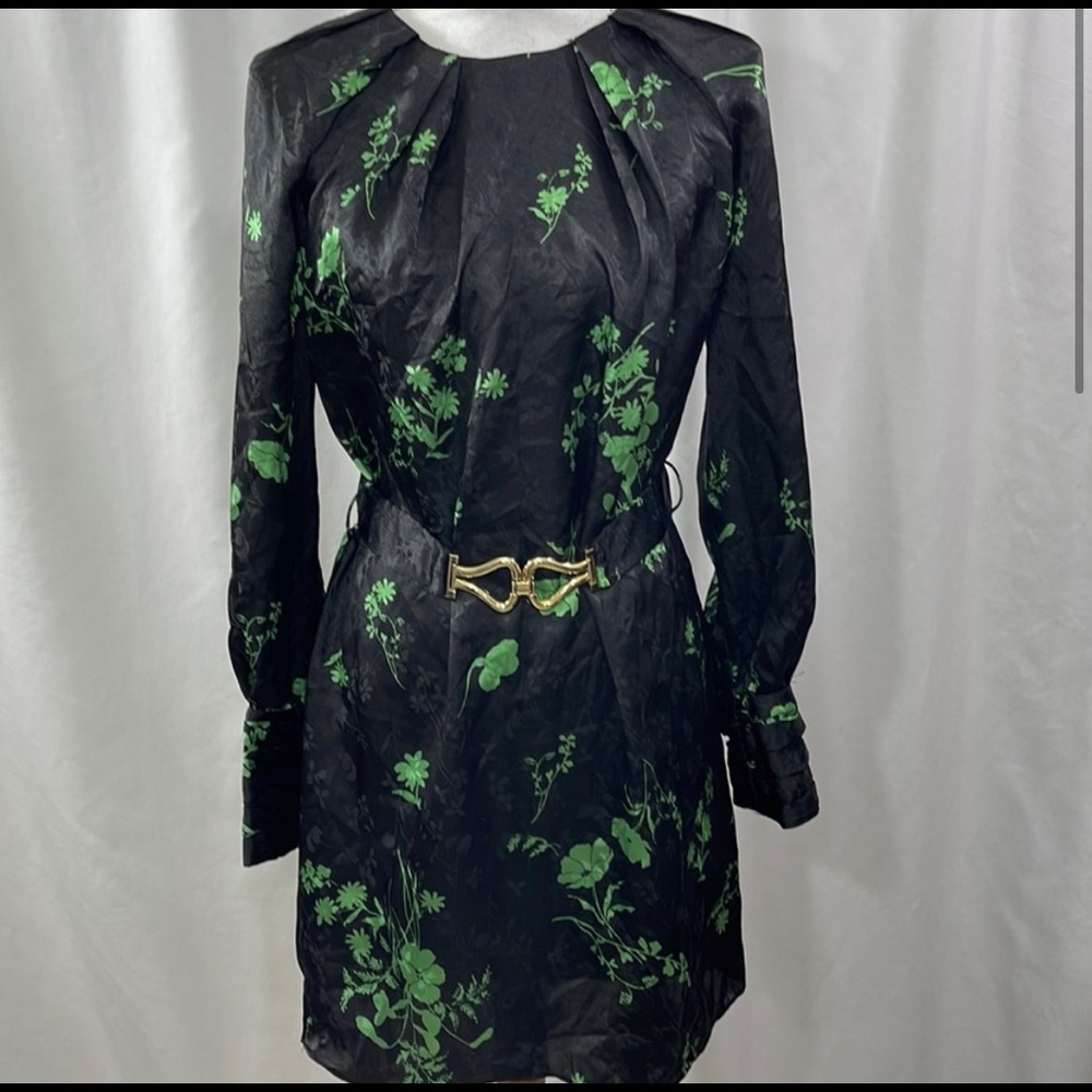 ZARA PRINTED DRESS NWT - Picture 3 of 14